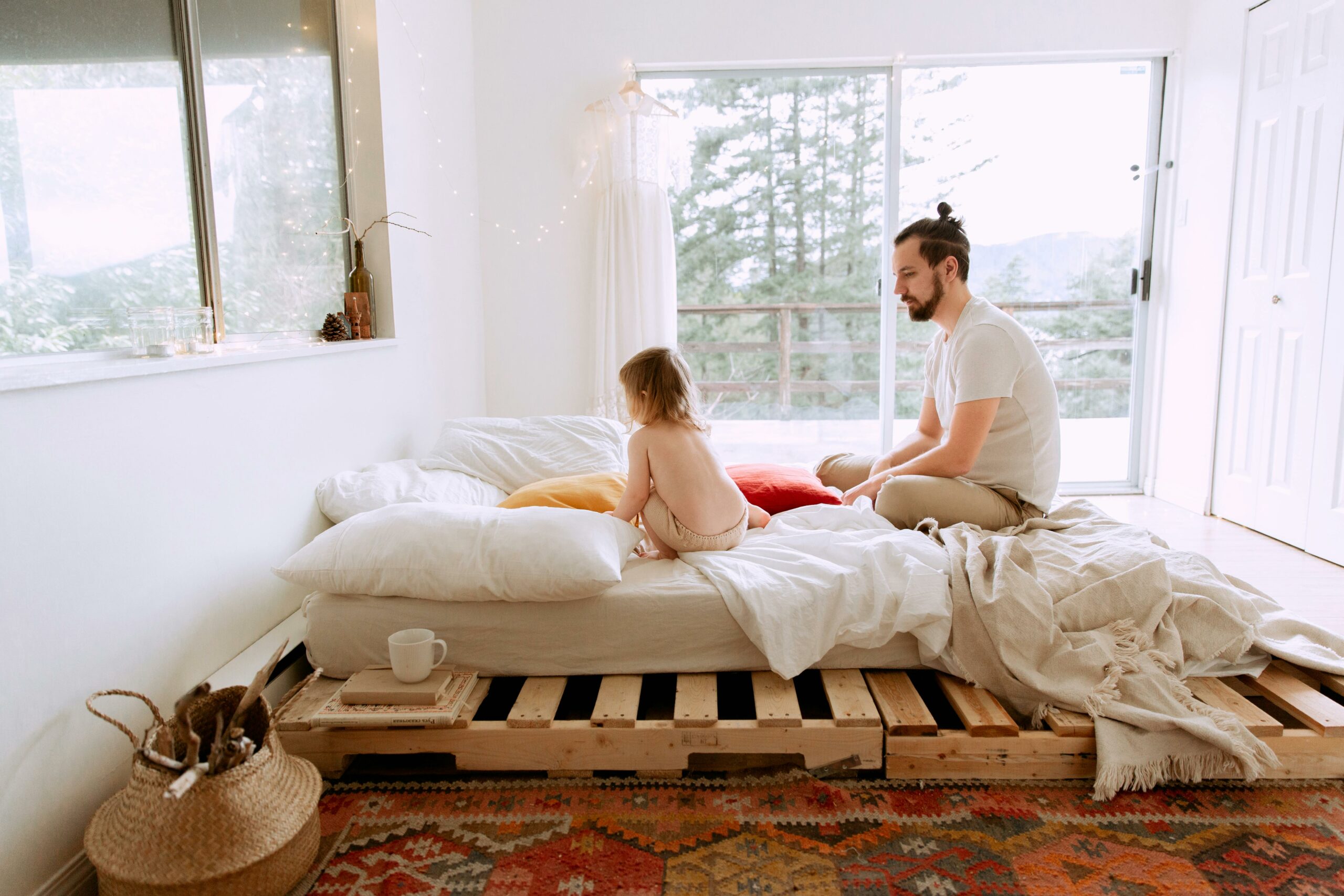 Kostenloses Stock Foto zu bett, bezaubernd, bindung